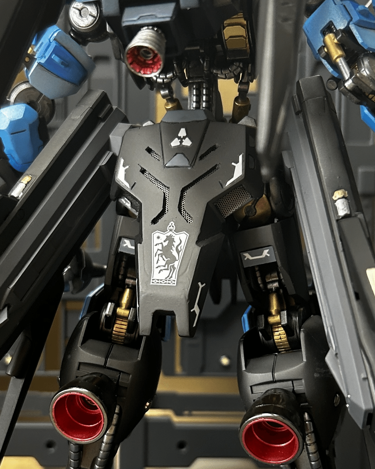 制作記）Full Mechanics ガンダムヴィダール〜完成編〜｜スノ