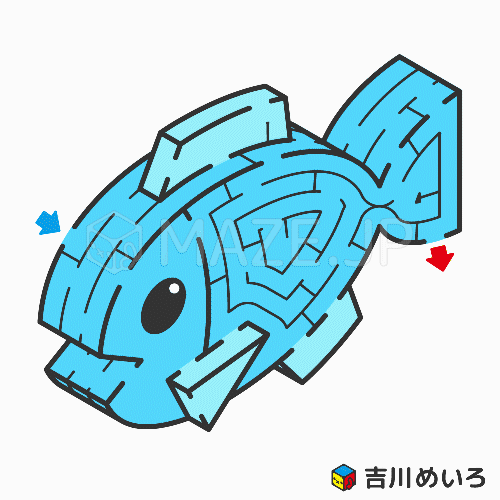 魚のアイソメ迷路 吉川めいろ Meiro Yoshikawa Note 魚のアイソメ迷路 吉川めいろ Meiro Yoshikawa Note