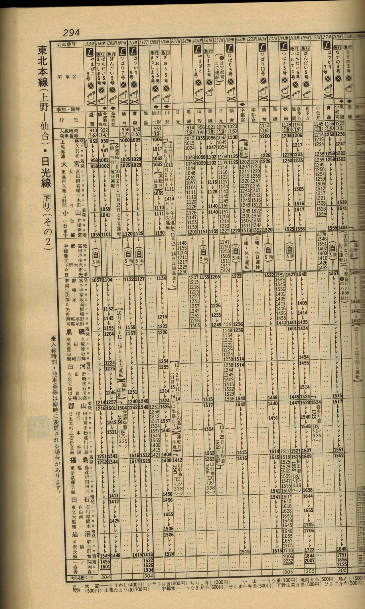 時刻表探求（1978年10月）｜hideki@鉄分多め