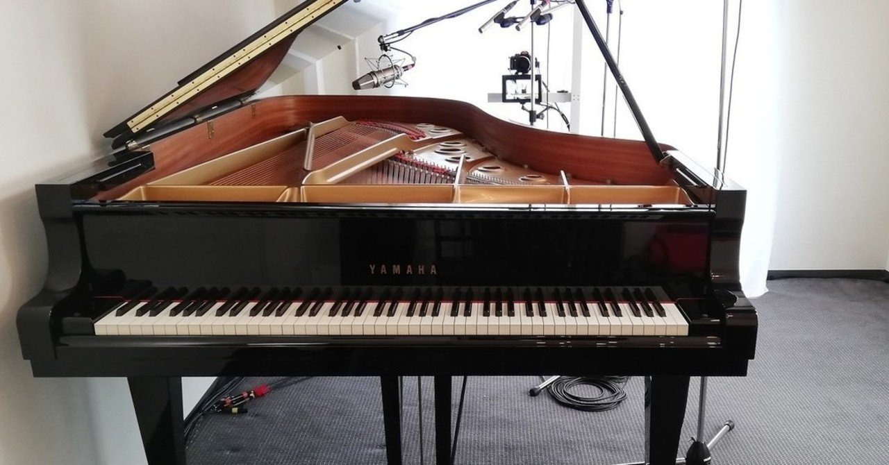 ピアノを真上から撮影できる 白金ピアノスタジオ 一年どうもありがとうございました Ryo Kimura Note