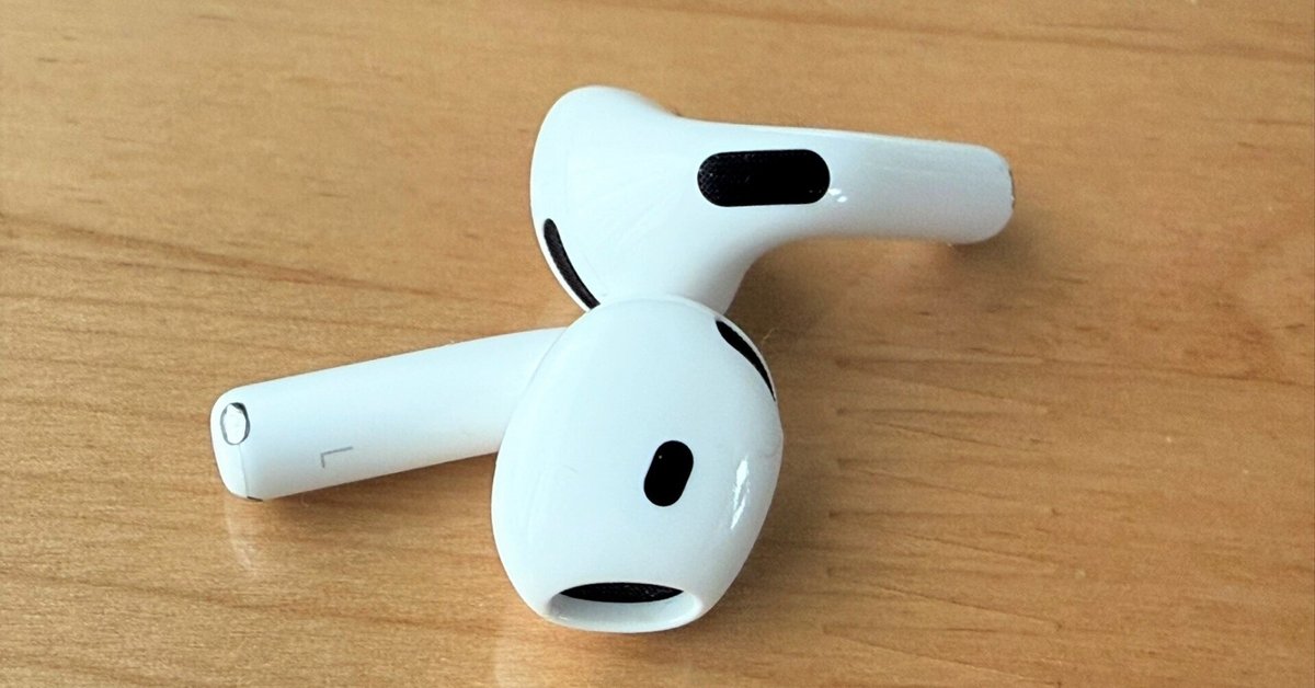 アクティブノイズキャンセリング搭載AirPods 4を購入 - Apple