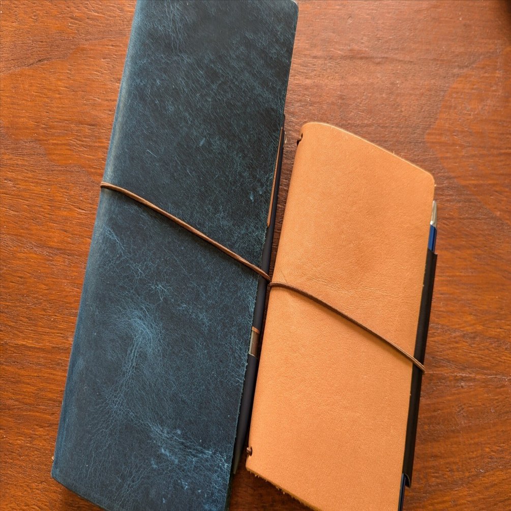 トラベラーズノート パスポートサイズの運用とシステム手帳化｜海月