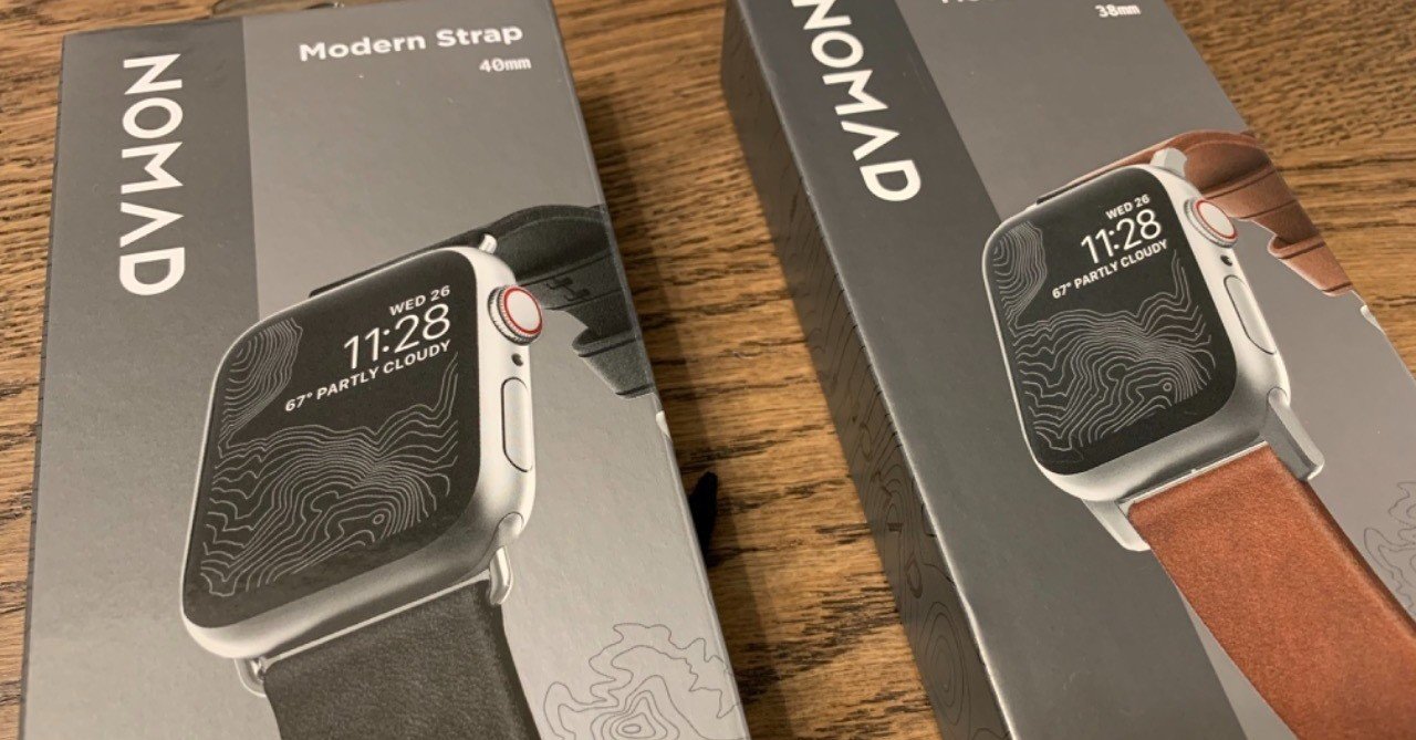 Apple Watchのレザーバンド「NOMAD Modern Strap」が欲しいけどどれを 