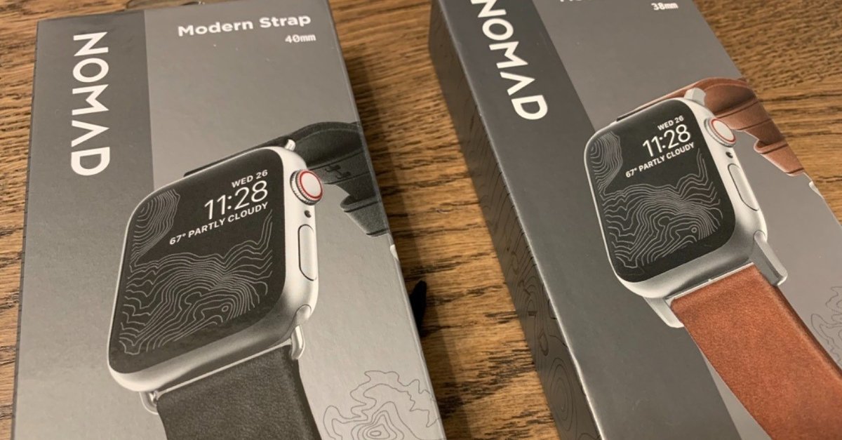 NOMAD apple watch レザーバンド レビュー】Apple Watch レザーバンド NOMAD Modern Band 。本革