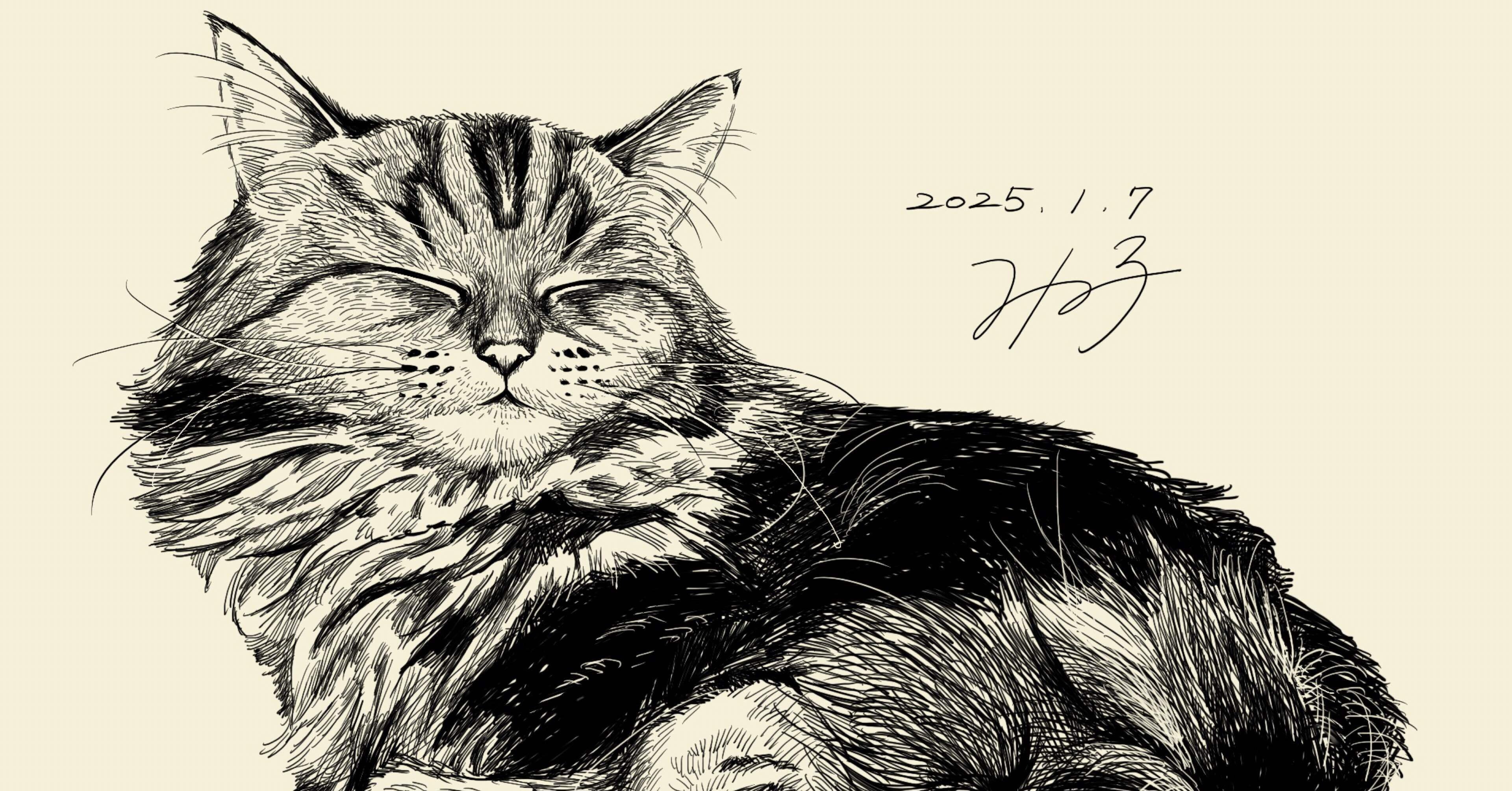 ペンスケッチに挑戦してみた｜西野みや子｜漫画家