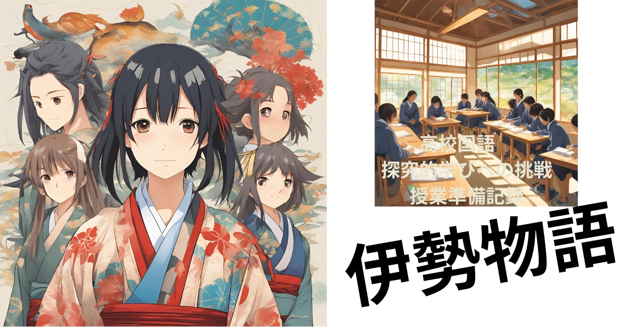 伊勢物語 『東下り』と『芥川』の時系列はどちらが先か?〜授業準備記録①〜|西村昌晃
