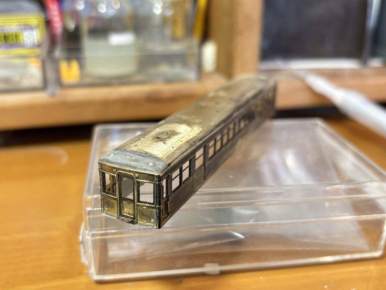 茶*碗様 鉄*号様 1/80　近鉄楽イメージ 3D前面＋パーツ＋レーザーカット側 茶*碗様 鉄*号様 1/80 近鉄楽イメージ 3D前面＋
