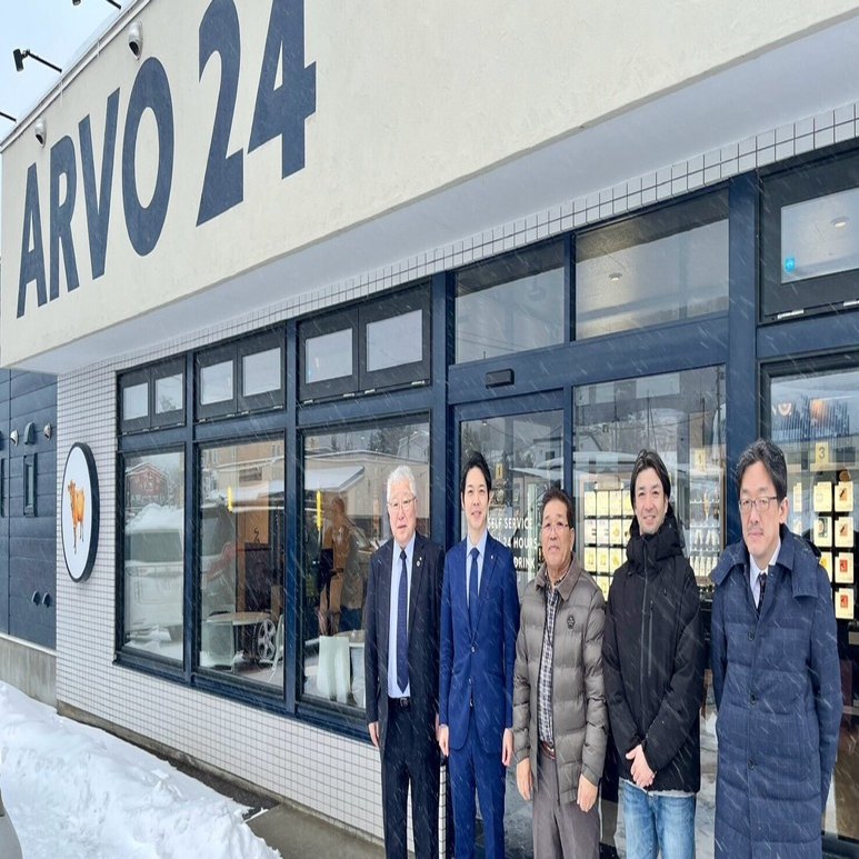 当日の様子】なおみちカフェ（有限会社中谷牧場・ARVO 24H store