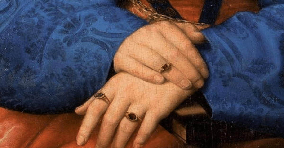 イタリア古美術ウィナース肖像