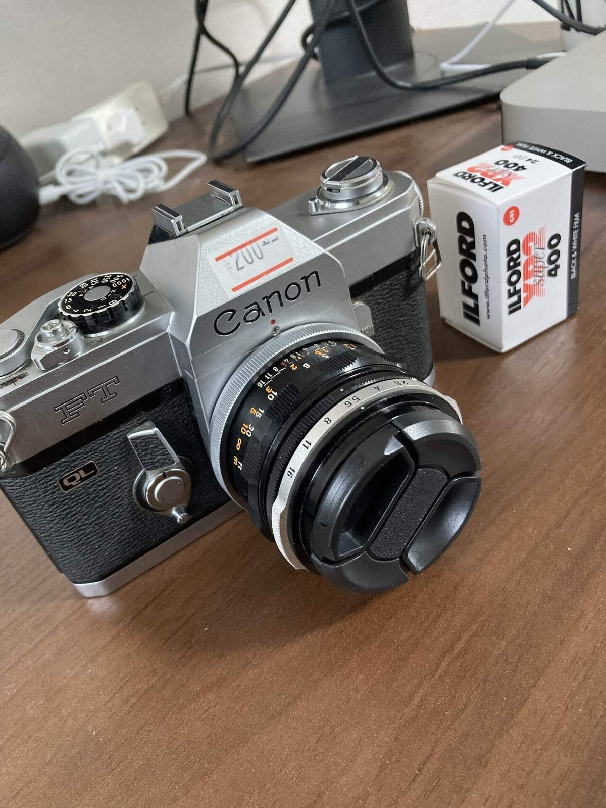 2月中値下げ交渉可】Canon FT QL 一眼レフ フィルムカメラ単焦点レンズ  