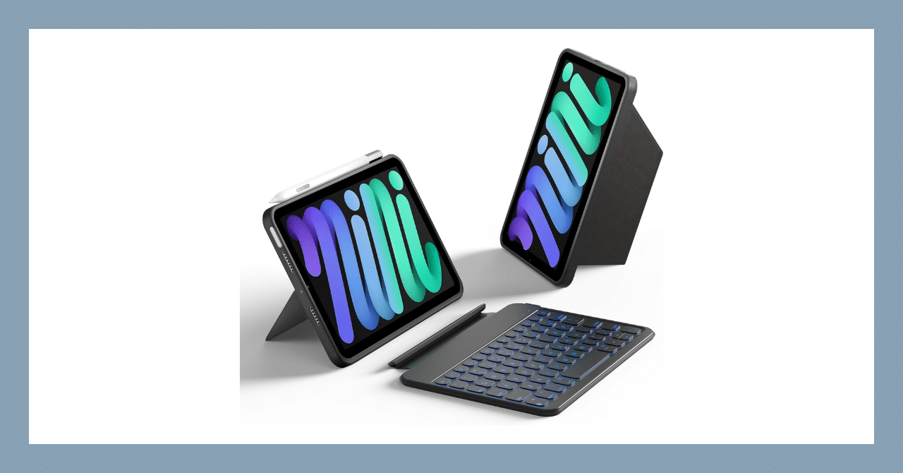 MePadKey 配列キーボードケース iPad Mini 7 A17 Pro 第7世代