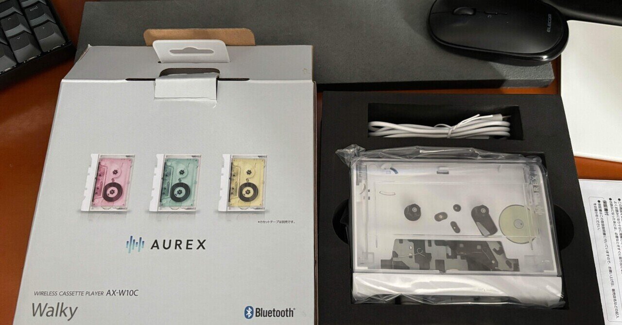 人気ショップ AUREXのカセットプレーヤーを買ったら40年以上昔の自分に再会 ポータブルプレーヤー