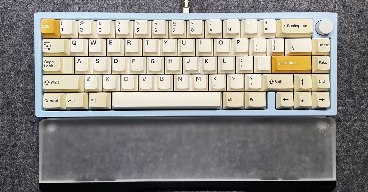 シルバー ノートPC 英語配列キーボード 動作品 ゲーミングキーボード シルバー軸 60% 英語配列 dk-one2-pro-rgb