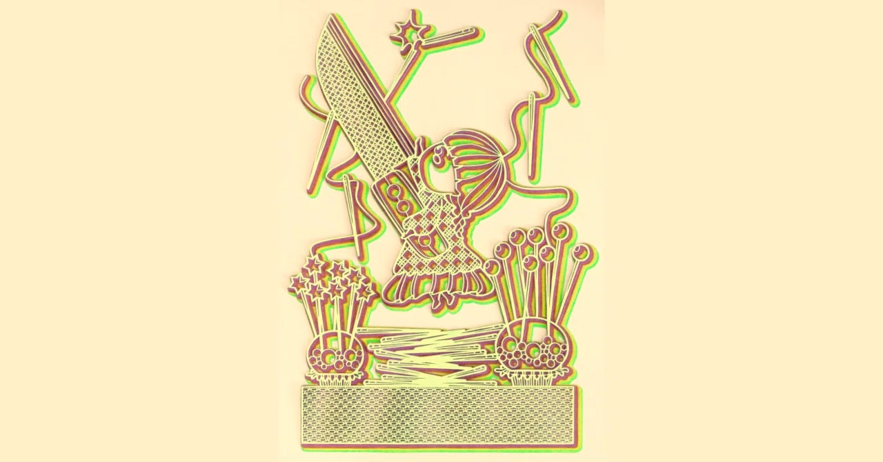 【9】切り絵 針と刃|早紀子
