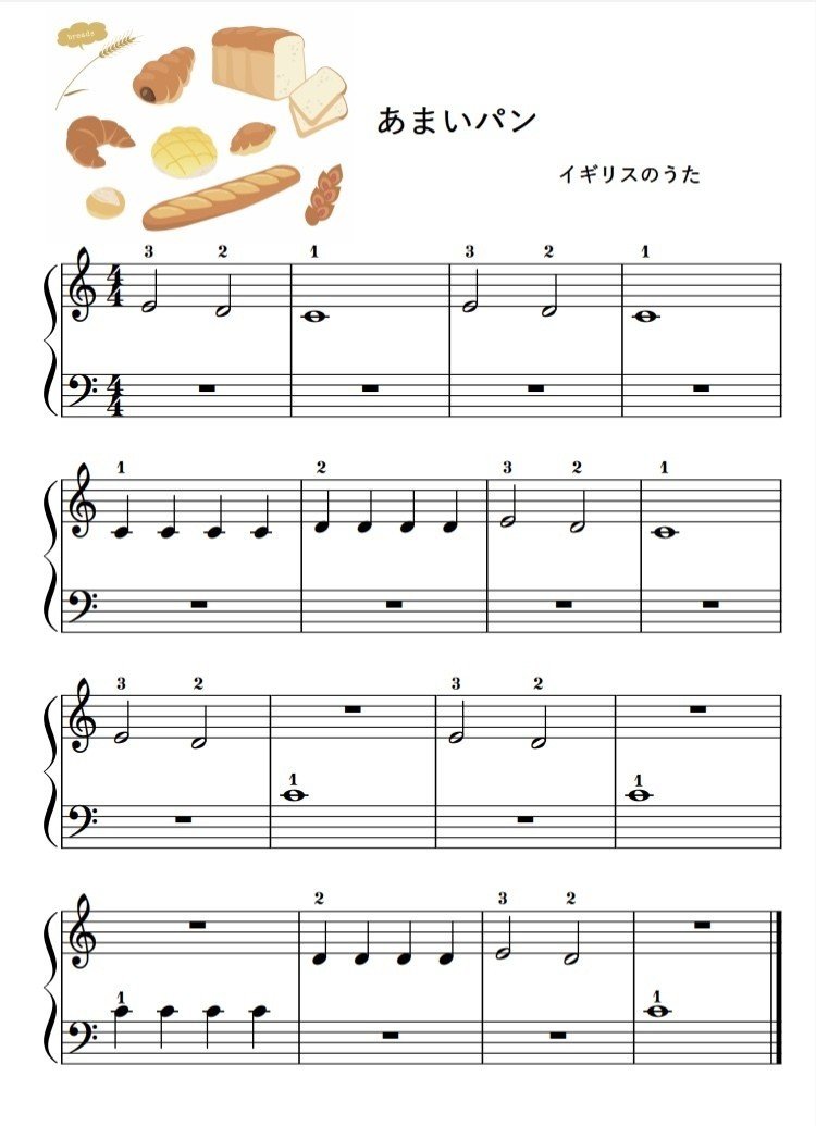 楽譜の読み方のコツ ト音記号 ヘ音記号もまずは まんなかのドから読む Yuko Ino ピアノ講師 ピアノレッスン Note