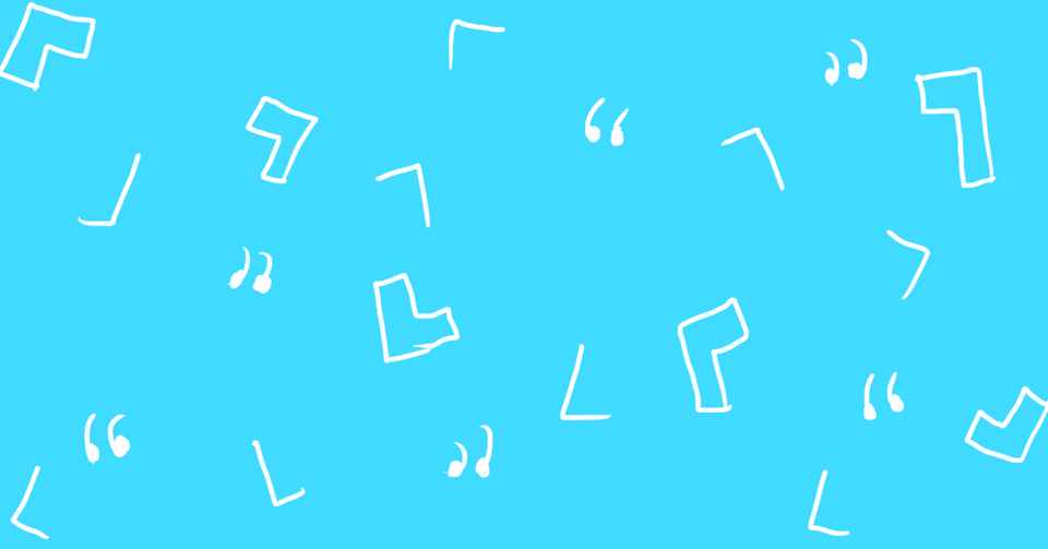 かっこ の使い分け 増谷彩 Note