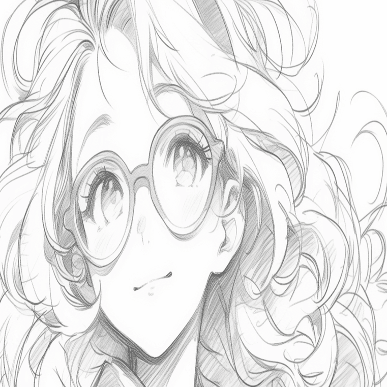 プロンプト付き】AIイラストの表現力、半端ないって！【鉛筆画編】｜黒