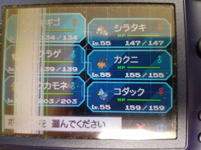 ポケモンブラック日記 ポケモンリーグに行くぞ ぬるりん堂の河童 Note