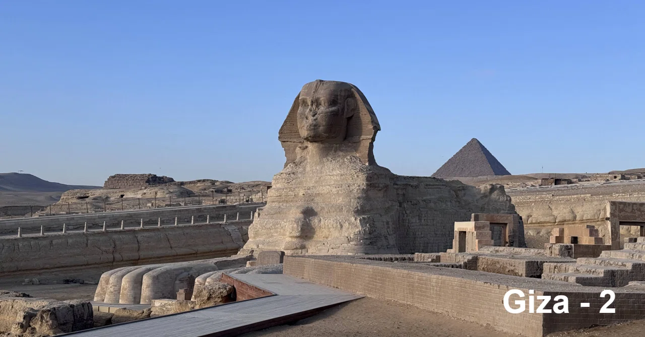 🇪🇬 ギザ#2】大丈夫！ピラミッドまで歩くので結構です LAA SHOKRAN