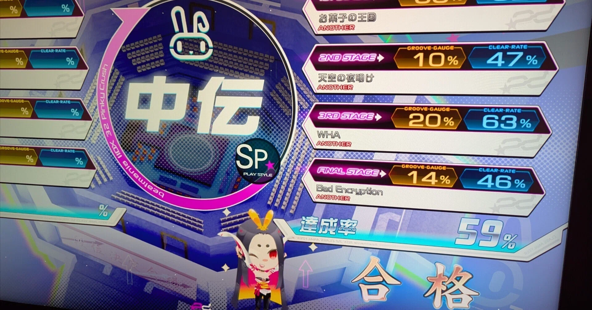 追加検討中 pinkyさん専用 beatmania iidx】SP中伝二年生【Pinky Crush】｜XenoN