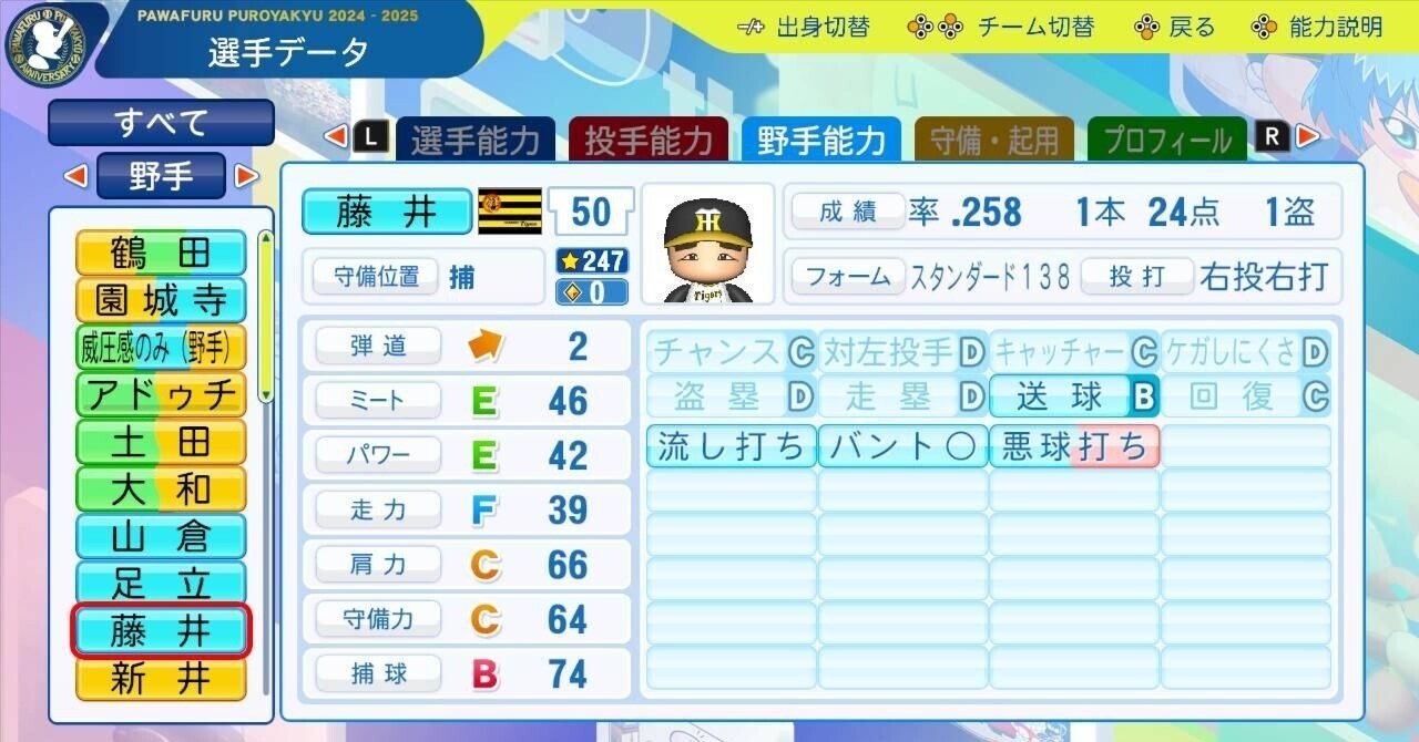 ZETT バッティンググローブ 引退した藤井彰人選手使用 ZETT