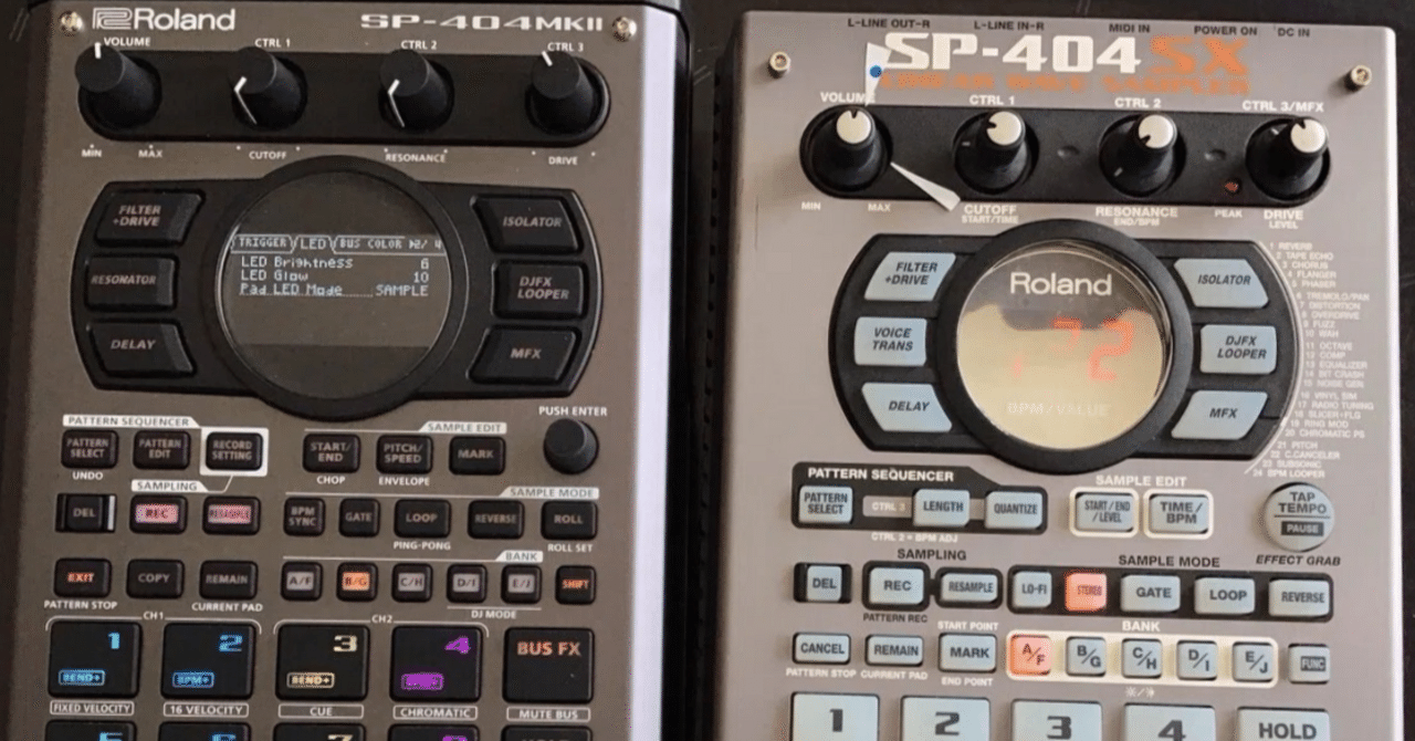 ポン出し機材としてのSP404SX：0失敗編｜maimai