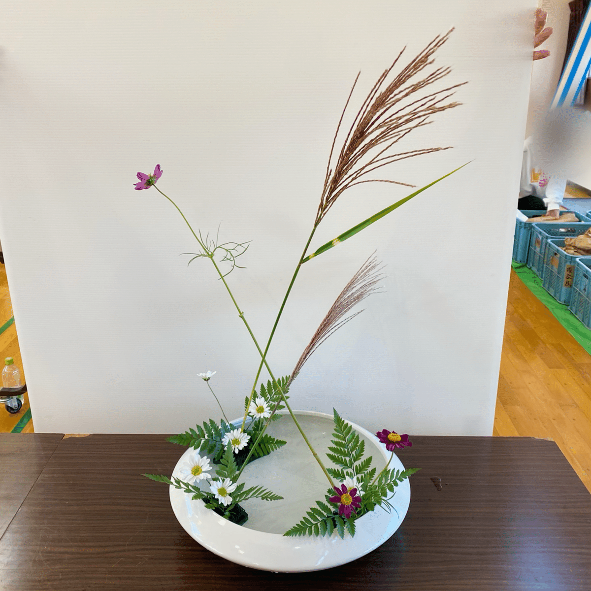 【美品】小原流 花器 剣山 2点セット 盛花基本花器 いけばな いけばな小原流 美品】小原流 花器 剣山 2点セット 盛花基本花器 いけばな