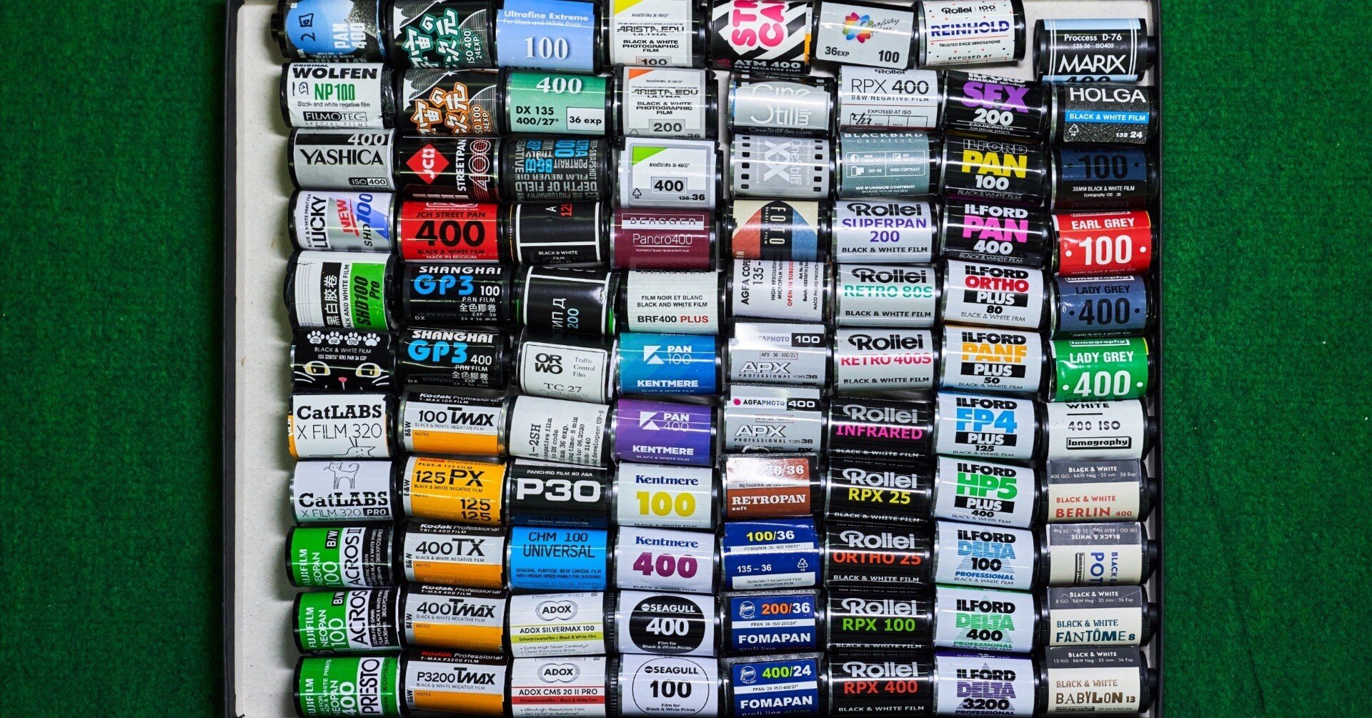 現像可能白黒フィルムリスト（2025年11月26日改定）｜白黒写真現像所