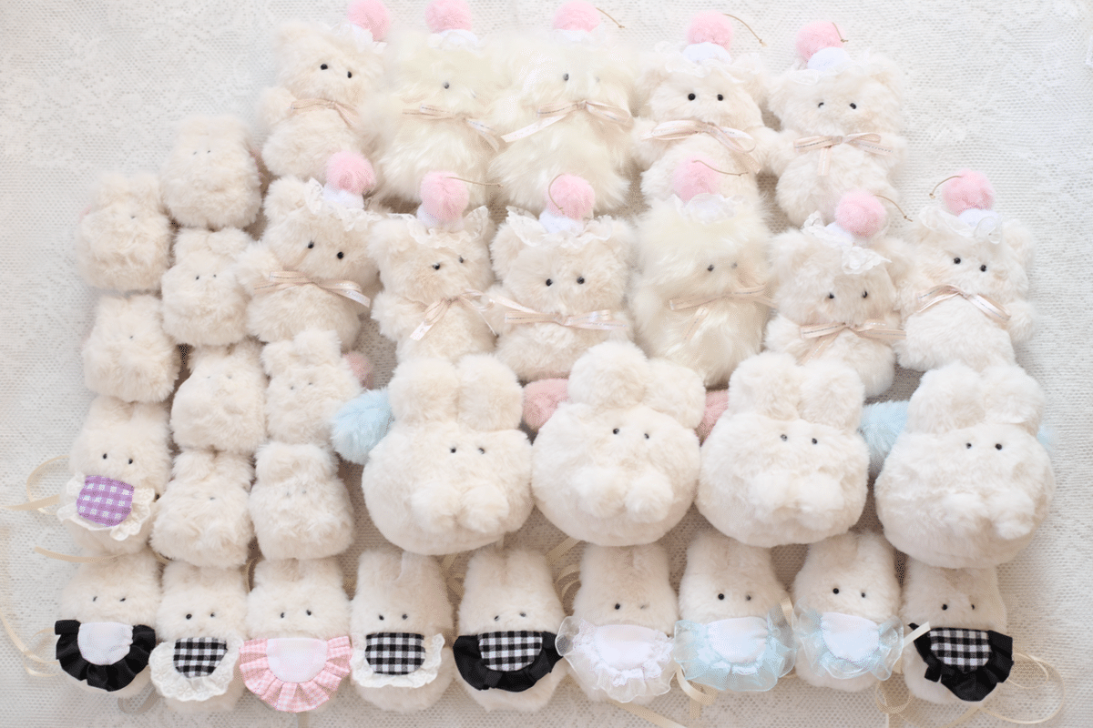 ハンドメイド ぬいぐるみ 作家 チャウテセイ ぬいぐるみセット