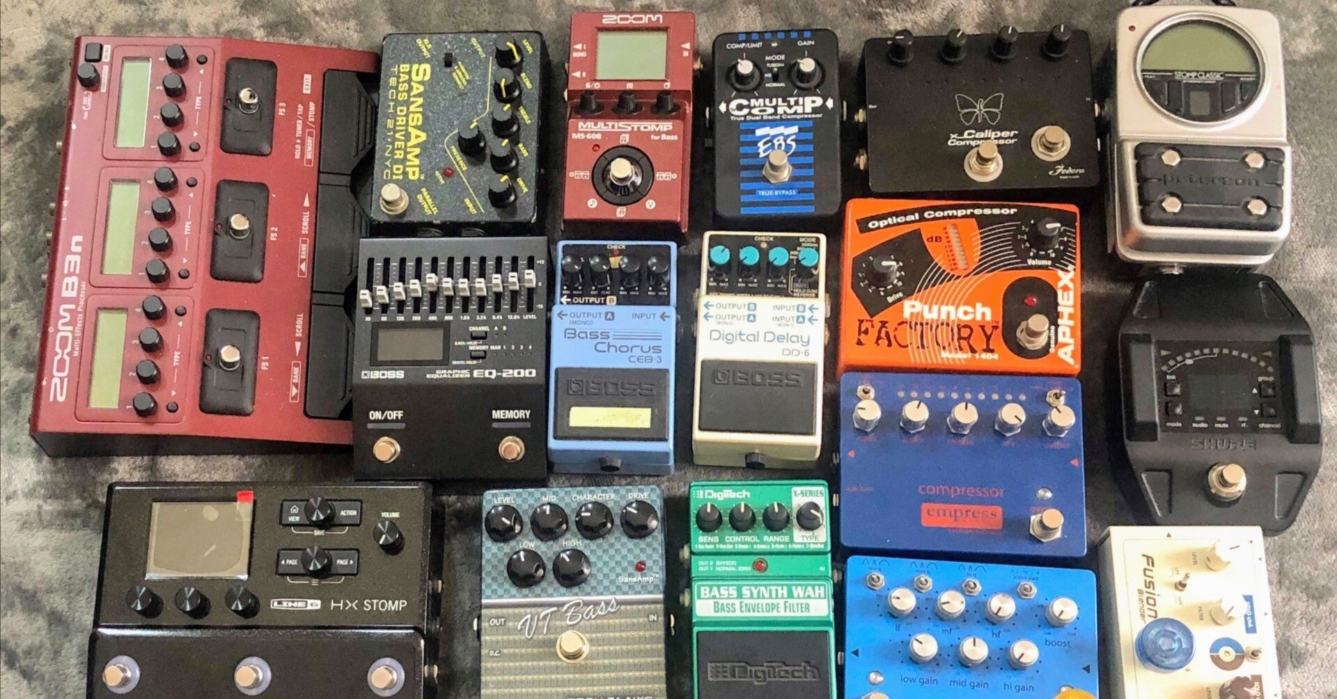 まとめ売り)ギターエフェクターボード Fender - エフェクターボード ベース エフェクター まとめ売りの通販