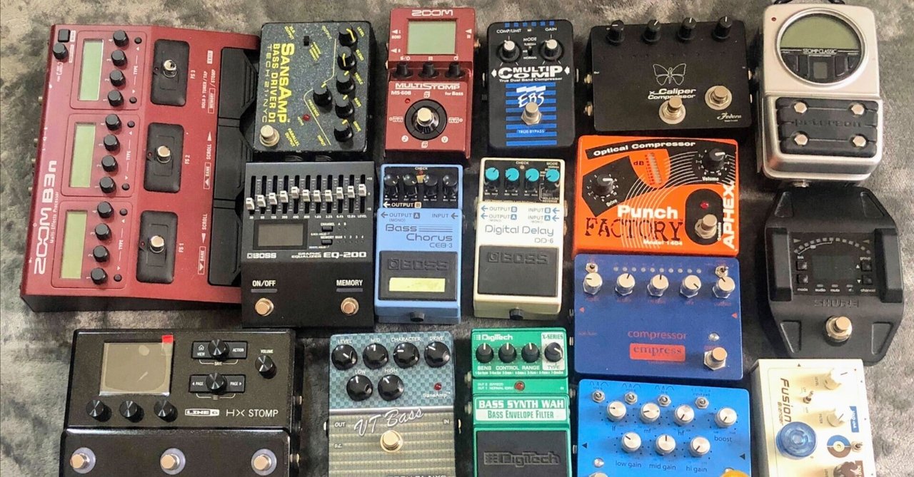 ギター・ベース兼用エフェクターボード｜kois044