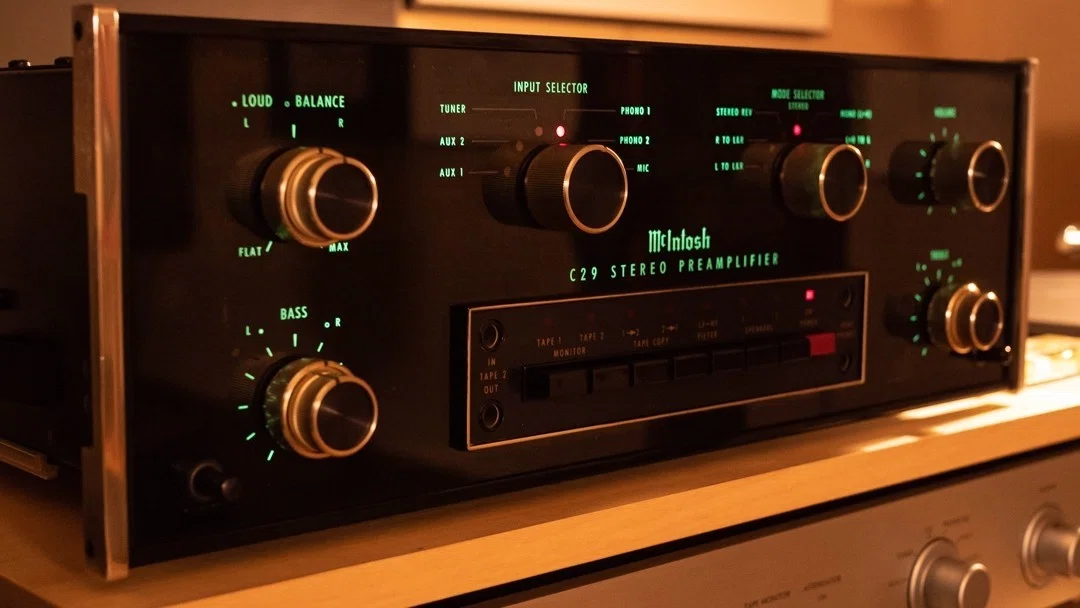 ◇大感謝祭!! 相互作用する McIntosh C29 エレクトリ100V仕様 m0a3848