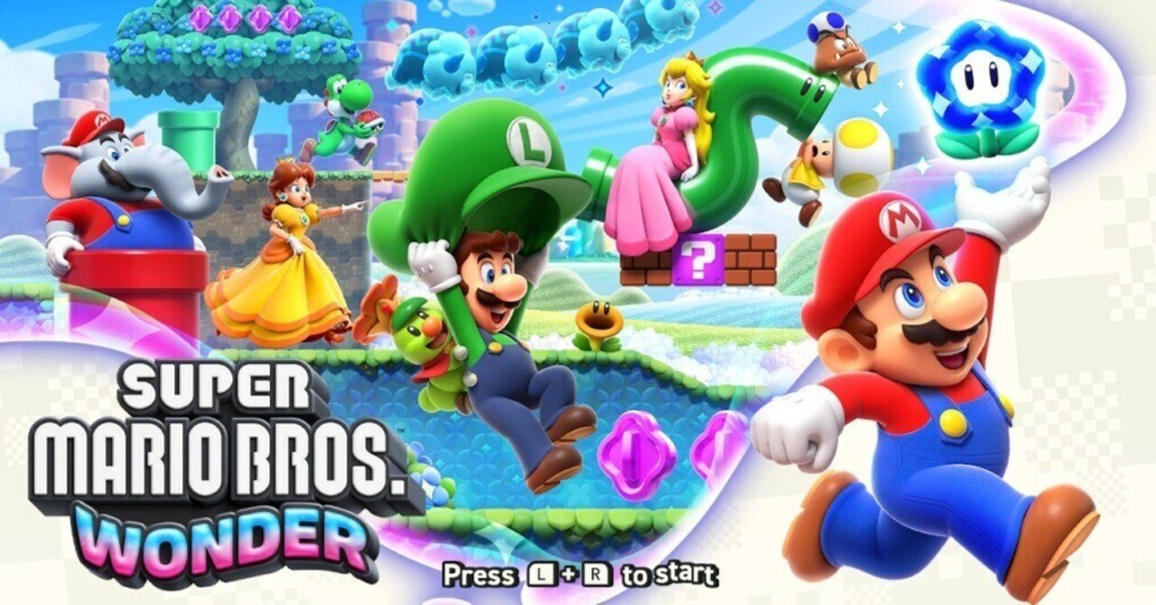 スーパーマリオブラザーズ ワンダー】レビュー・感想・解説・攻略《Switch》｜雨月聖夜