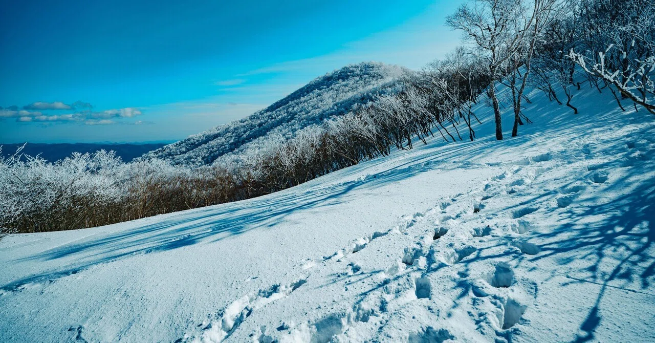 雪山歩き。赤城山から駒ヶ岳。｜しみじみ山歩き