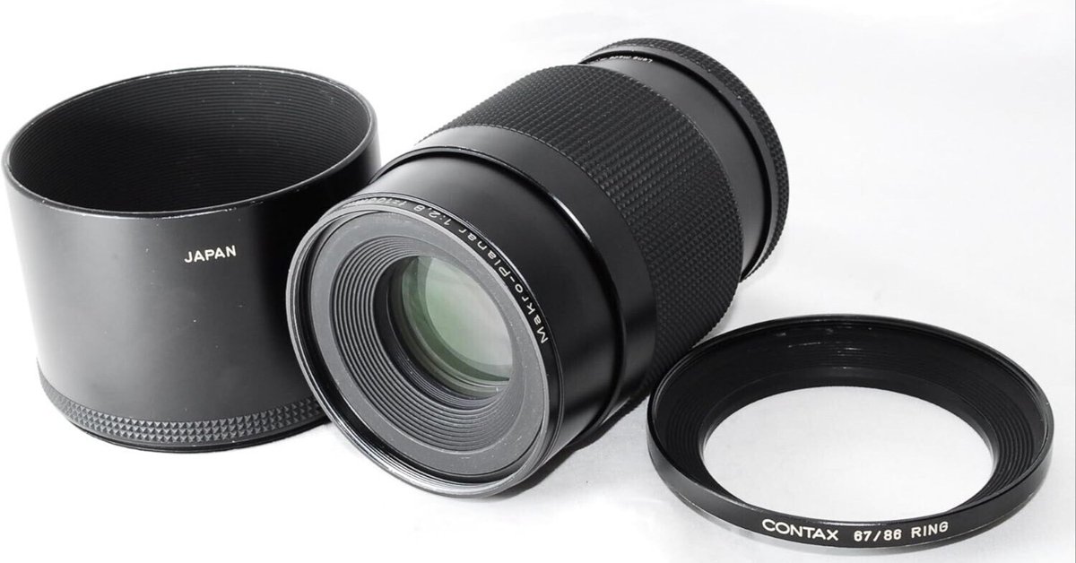 人気満点 CONTAX Makro-Planar AEJ】等倍マクロの魅力を堪能 F2.8 T*100mm レンズ(単焦点)