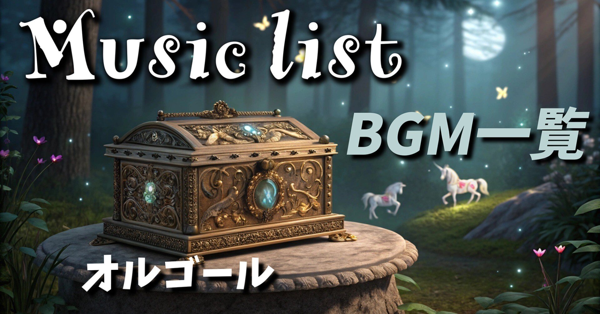 著作権フリー音楽【癒しのオルゴール曲・かわいいBGM・切ない感動BGM