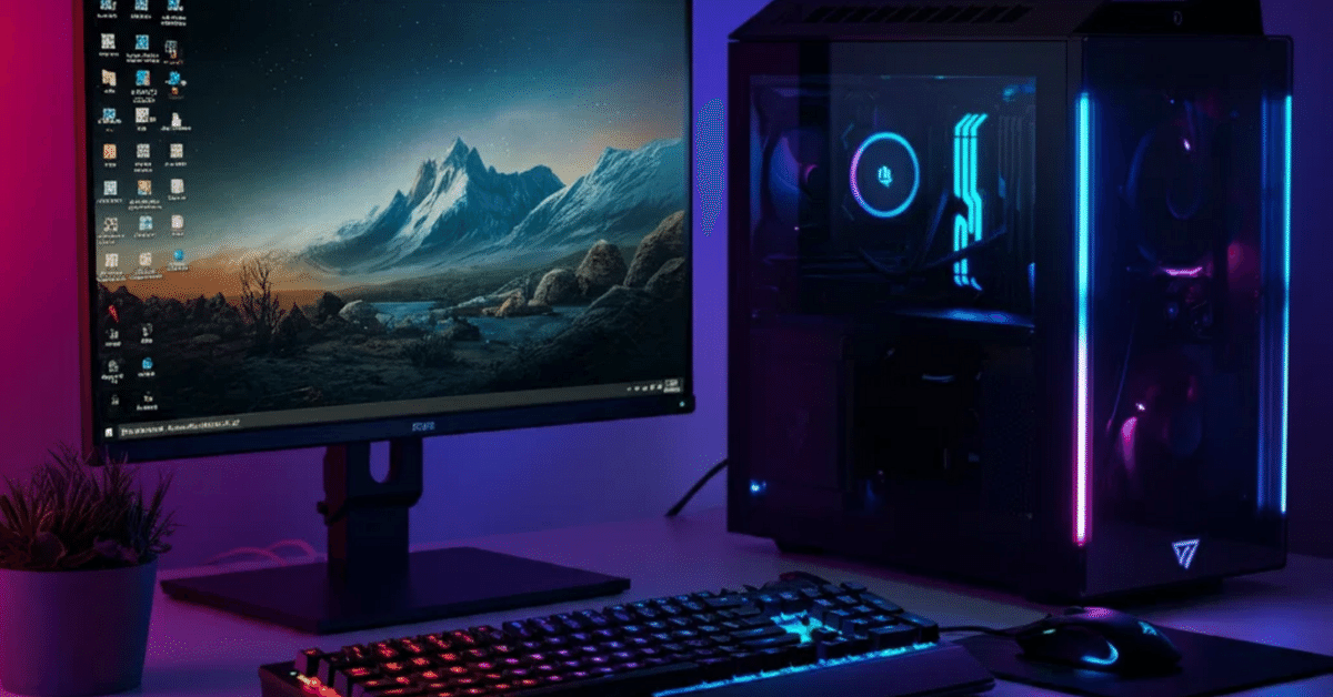 交渉中】ハイスペック ゲーミングPC マウス+キーボード付き