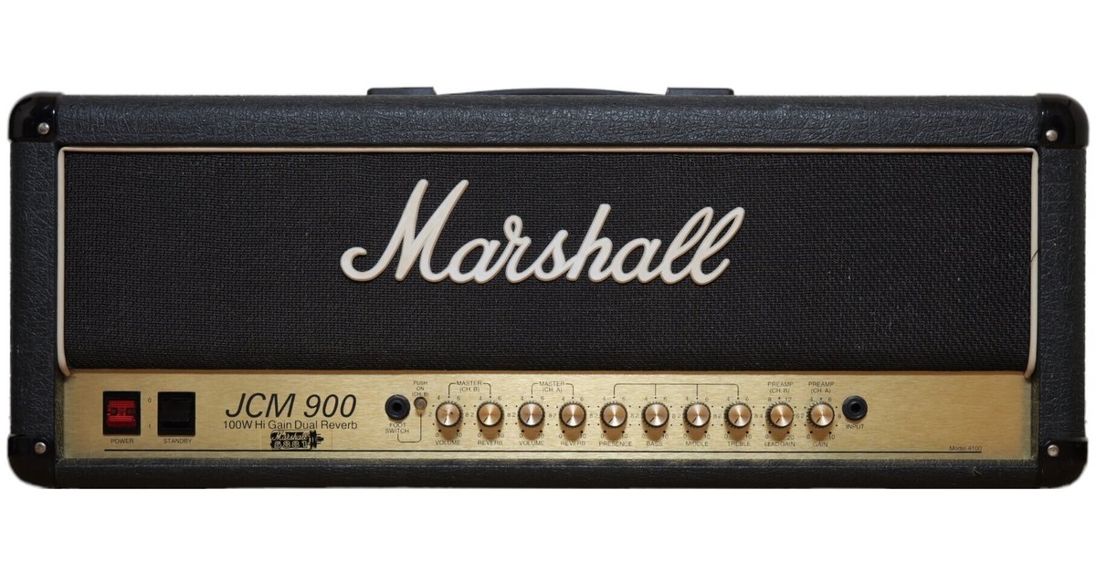Marshall JCM900 オーバードライブエフェクターシリーズ