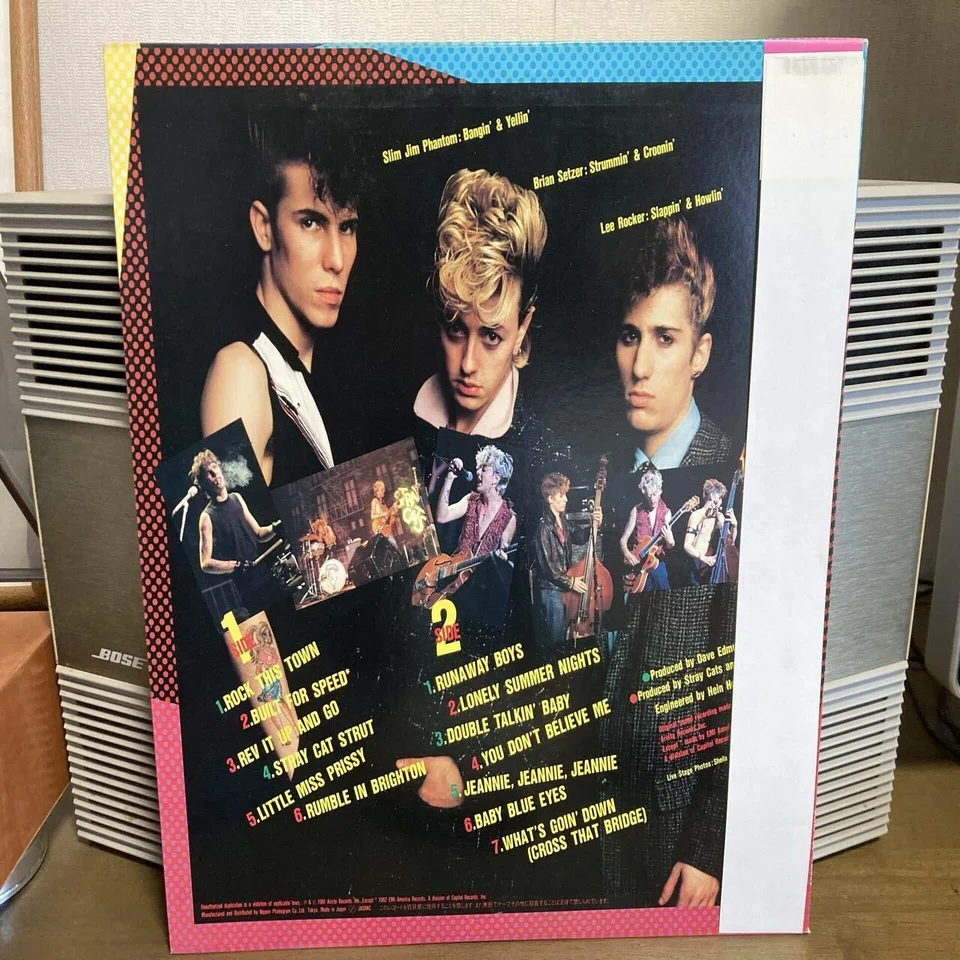 音楽80s自分史 075「Stray Cats／BUILT FOR SPEED（ビルト・フォー 