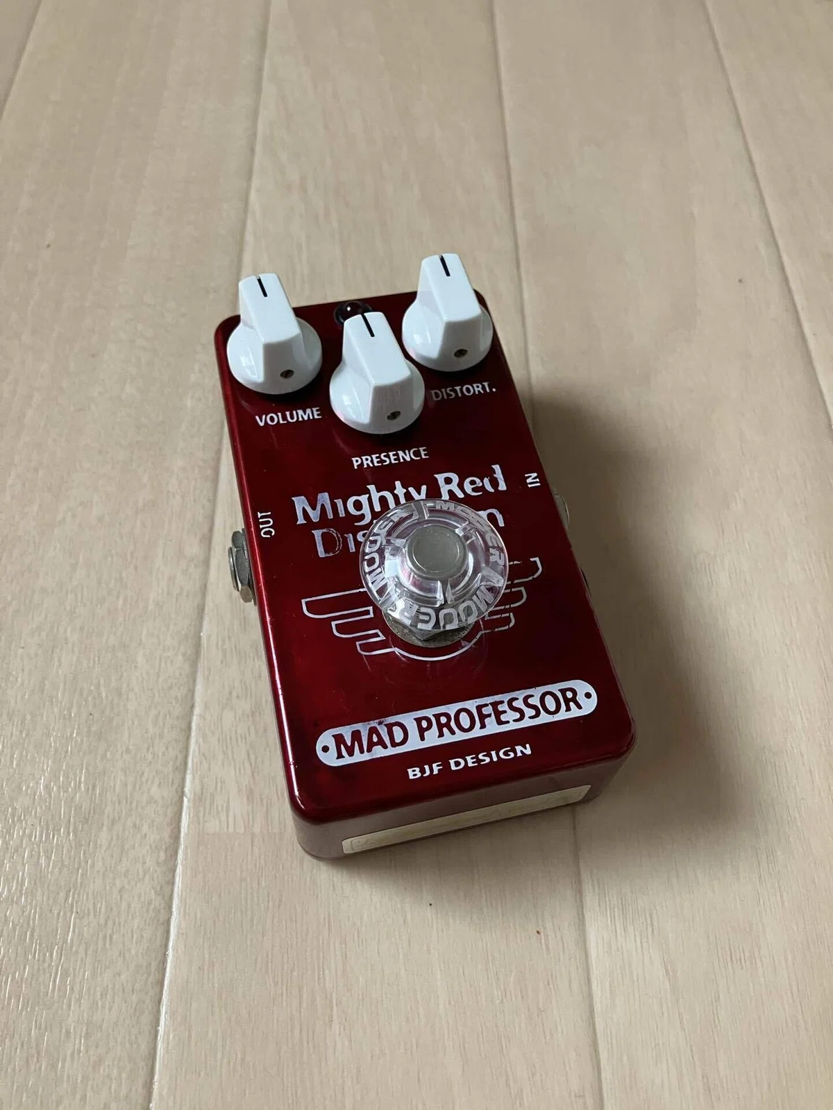 BJFE 取り付けれ Mighty Red Distortion
