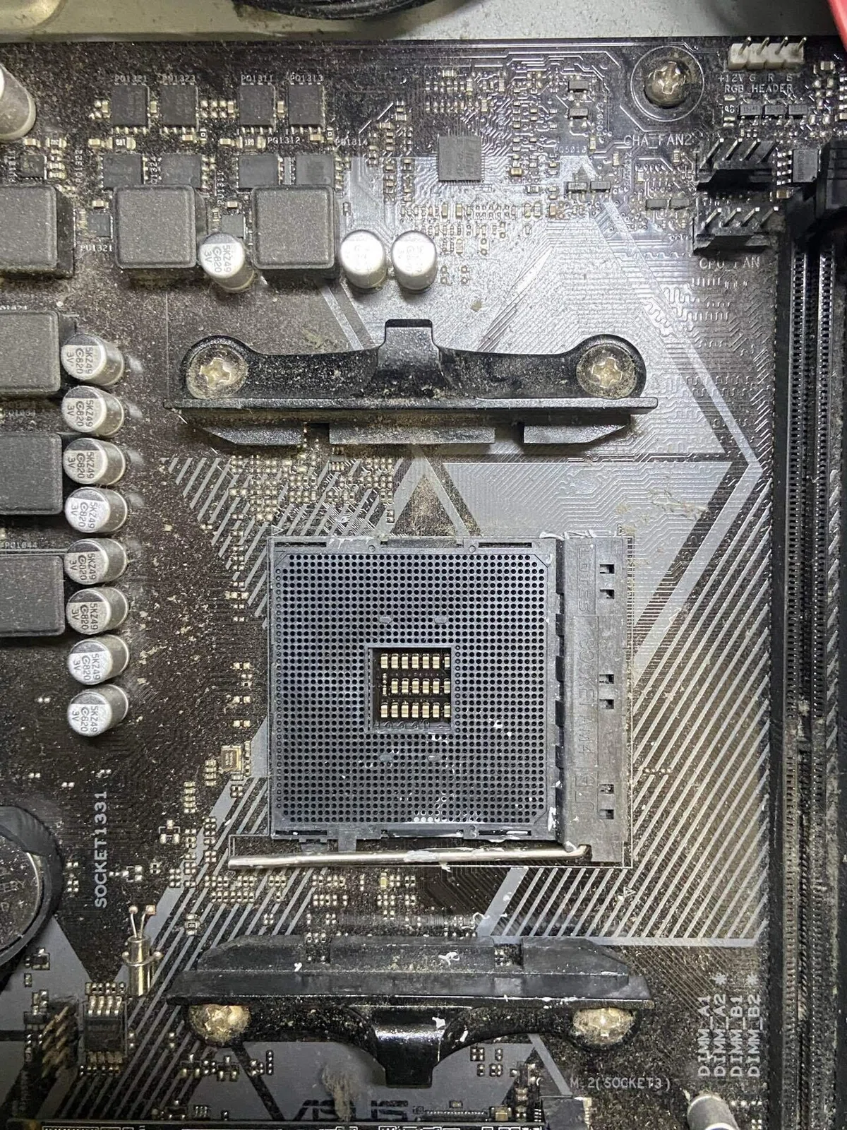 セール3日まで】ASUSマザボCPUメモリファンセット(クーラー部凹み傷有 