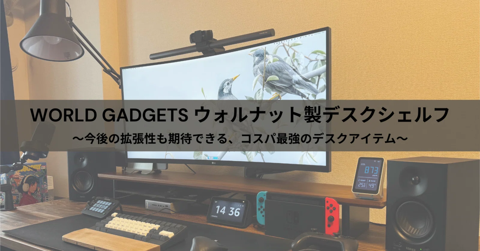 デスクを数倍パワーアップ！！買いやすいのにイケてる「WORLD GADGETS 
