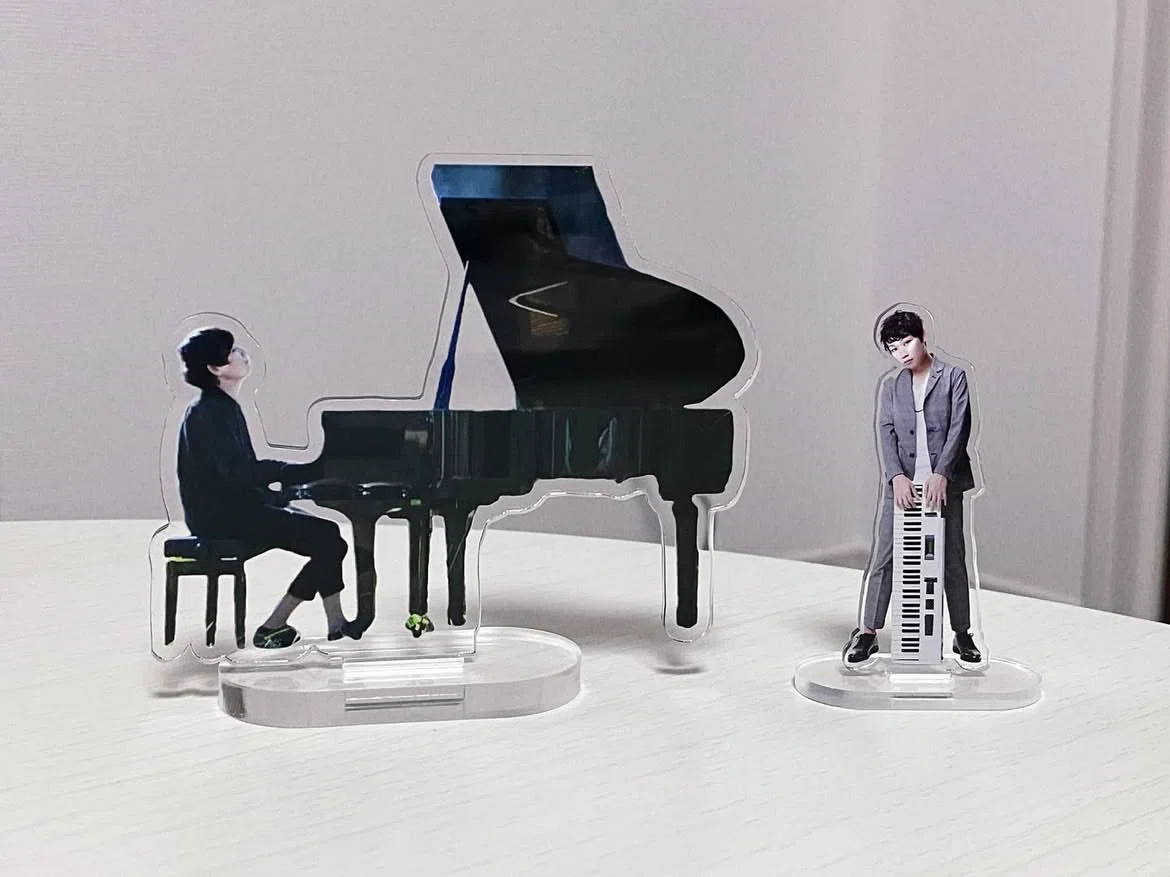 ちびむぅさんとの日々🎹番外編（アクスタ）｜ﾄﾔﾏｲ