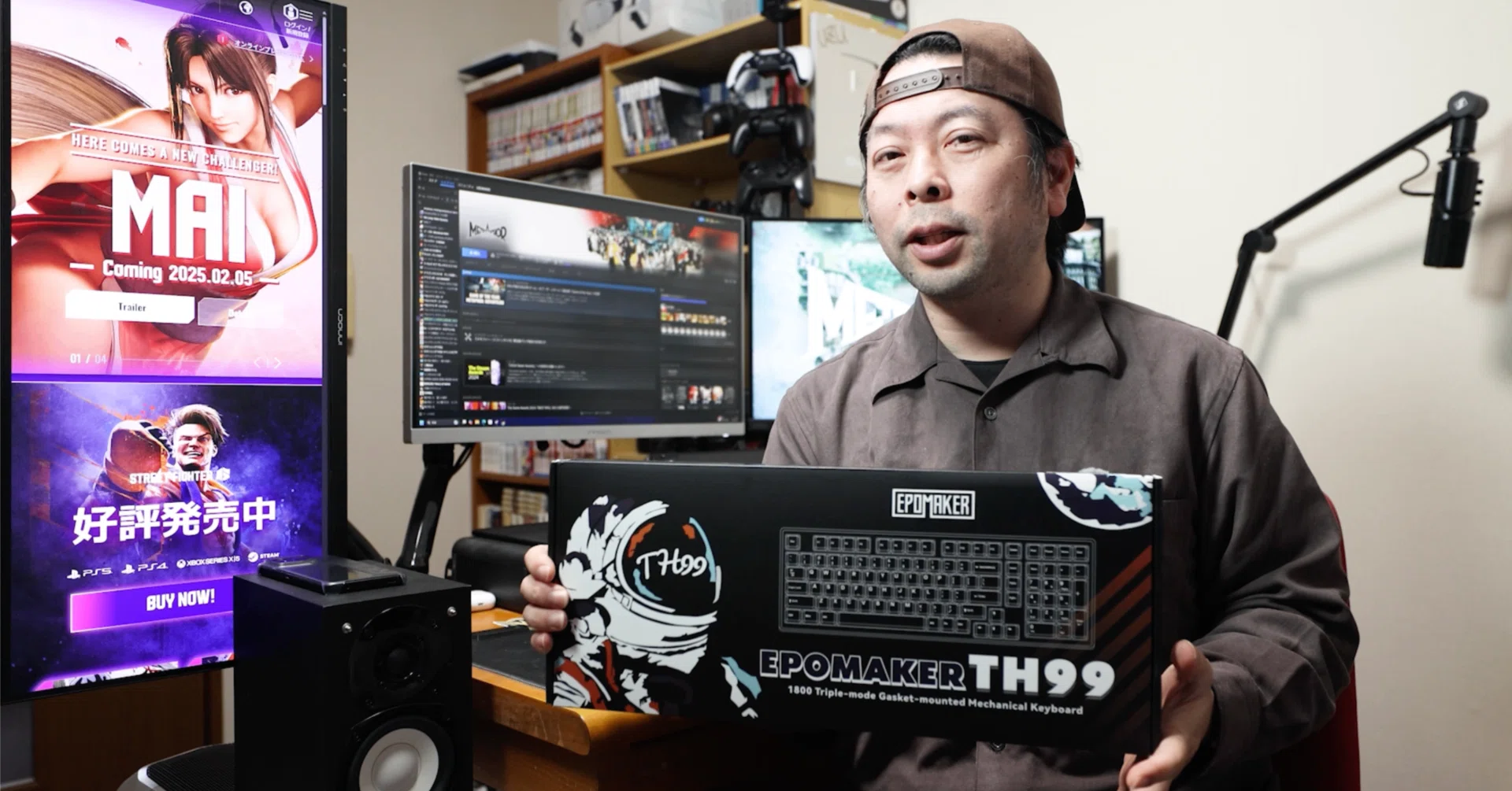 久しぶりのメカニカルキーボードEpomaker TH99 レビュー｜UZUMAX