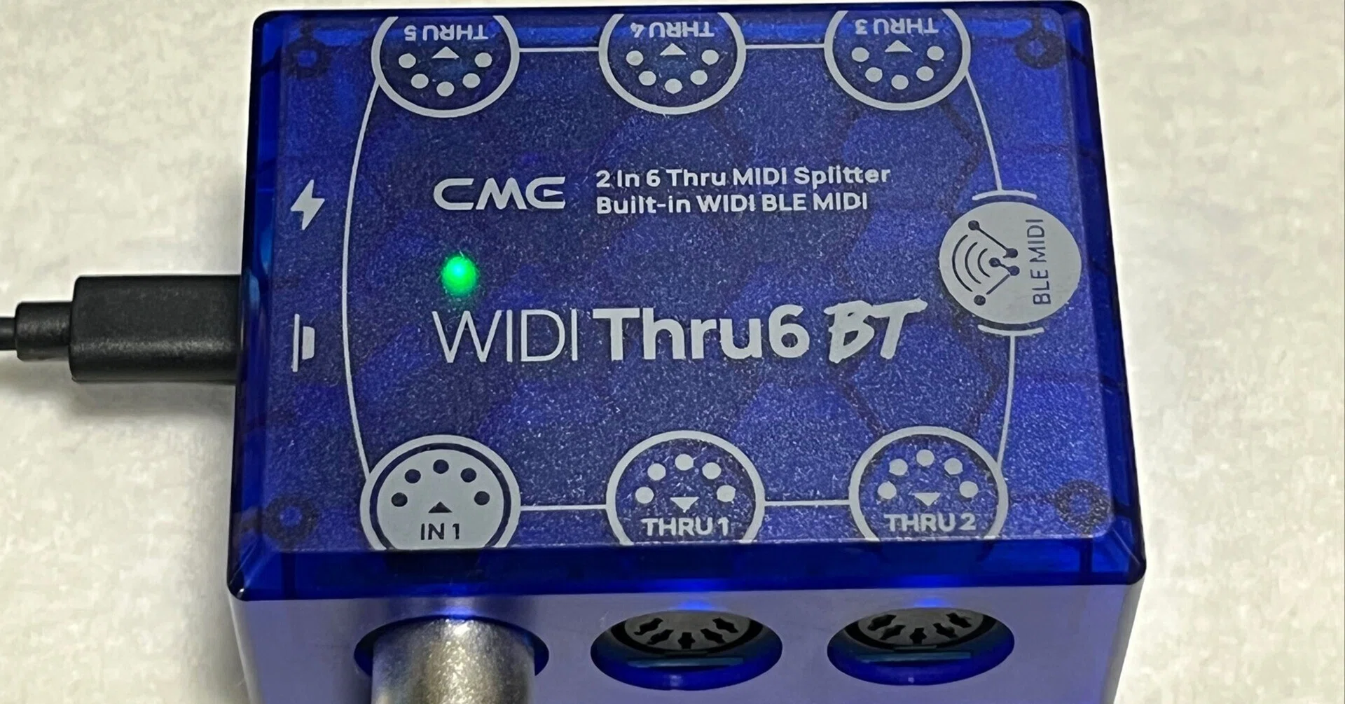 iPadでMIDIキーボードを使う方法〜CME WIDI Thru6 BTを試してみた