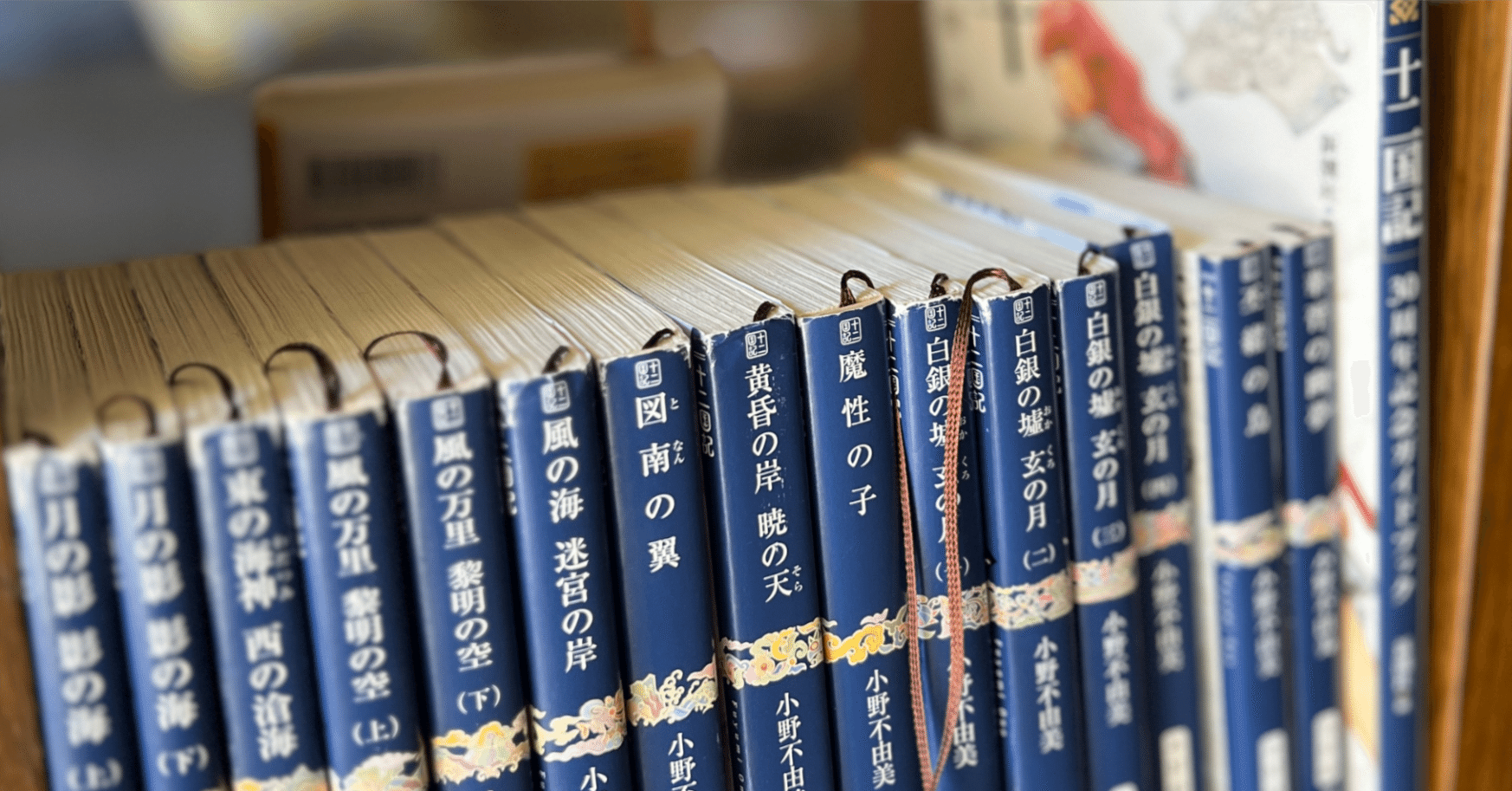 本棚前に集おう」for 十二国記読者！｜本に没頭できるカフェ