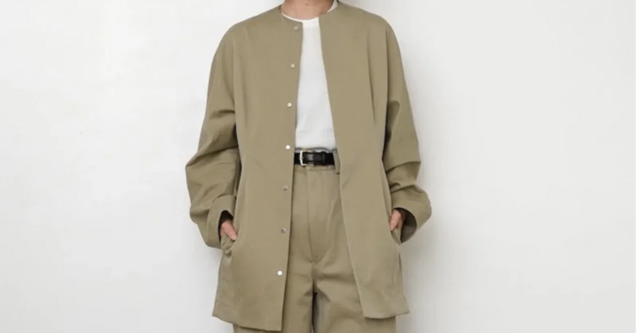上質チノ素材【AURALEE】WASHED FINX CHINO HALF COAT ｜THIRTY' THIRTY'