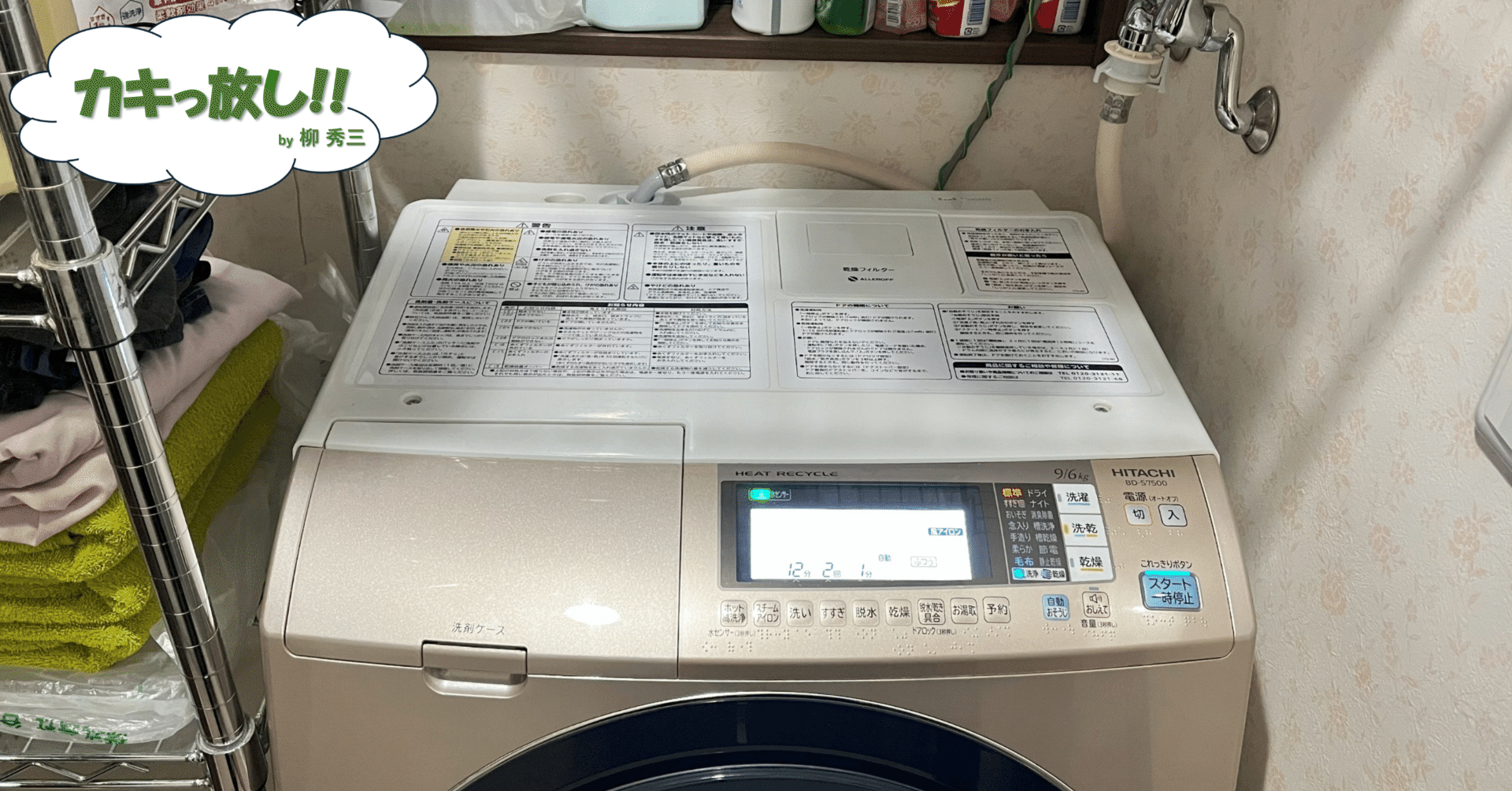 HITACHI 日立ドラム式洗濯乾燥機 BD-SG110HL 11/6kg