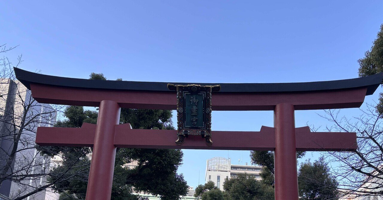大阪のオフィス街に佇む癒しの空間｜御霊神社に参拝してきました｜村田