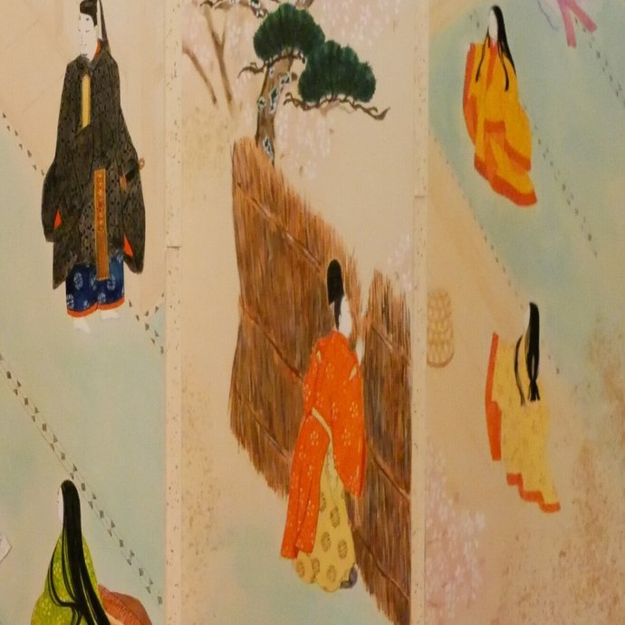 お雛様の飾り方」雛人形をきれいに見せる基本型③ 屏風その1｜大西